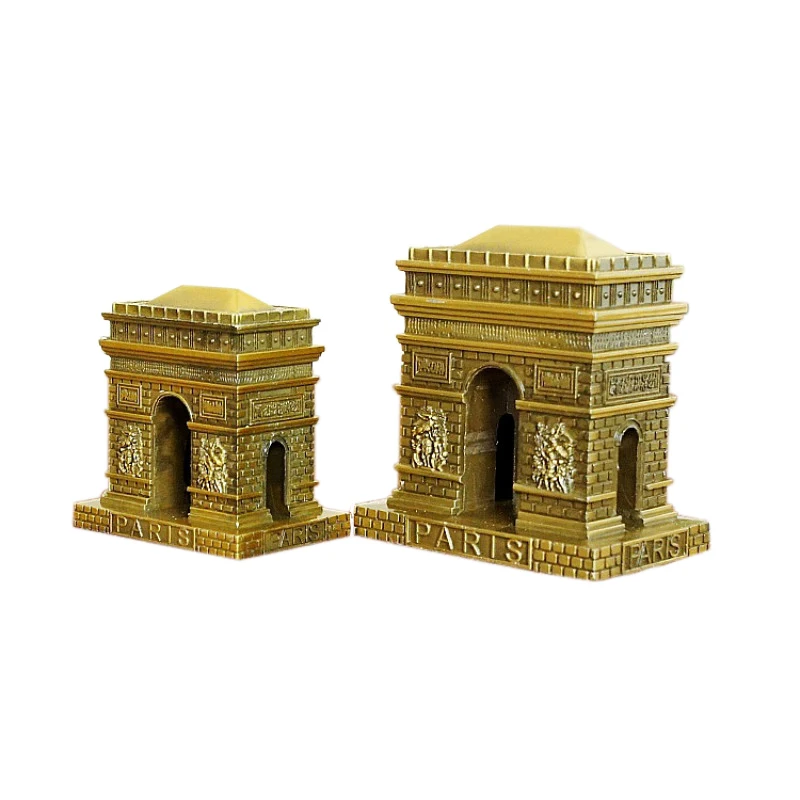 Creative Alloy Handicraft Home Decoration Accessories Model Modern Paris Arc de Triomphe Home Decor Miniature Figurine souvenirs
Creative Alloy Handicraft Home Decoration Accessories Model Modern Paris Arc de Triomphe Home Decor Miniature Figurine souvenirs