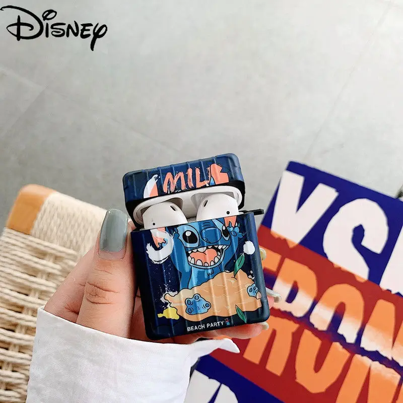 Disney Stitch for Apple AirPods Pro1/2/3Generation Wireless Bluetooth Compatible Headset Protective Cover Matte Creative Cartoon
Disney Stitch for Apple AirPods Pro1/2/3Generation Wireless Bluetooth Compatible Headset Protective Cover Matte Creative Cartoon