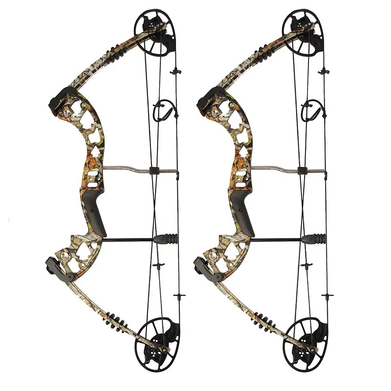 

Junxing M125 30-70 Lbs Adjustable Compound Bow Set, With Bow And Arrow Accessories, Used For Outdoor Archery Shooting Competitio