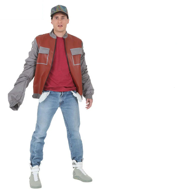 Halloween Stage Show Clothes American Science Fiction Movie Back to the Future McFly Cosplay Costume Family Adult Kids Outfit
Halloween Stage Show Clothes American Science Fiction Movie Back to the Future McFly Cosplay Costume Family Adult Kids Outfit