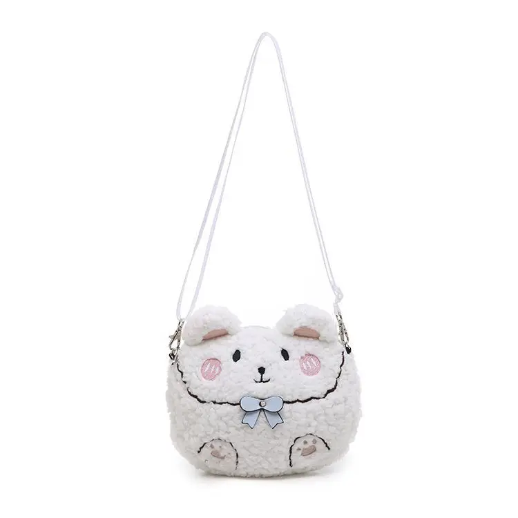 Original lovely glutinous rice Bear Plush messenger bag female mobile phone bag JK Lolita bear bag winter
Original lovely glutinous rice Bear Plush messenger bag female mobile phone bag JK Lolita bear bag winter