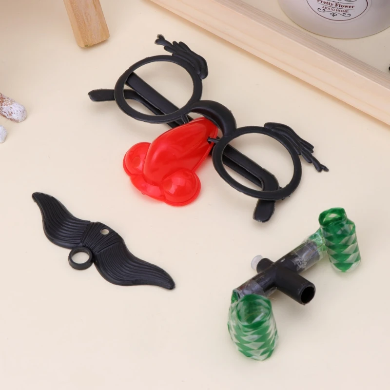 Novelty Eyebrow Glasses with Large Nose Mustache Costume Performance Props Y4QA
Novelty Eyebrow Glasses with Large Nose Mustache Costume Performance Props Y4QA