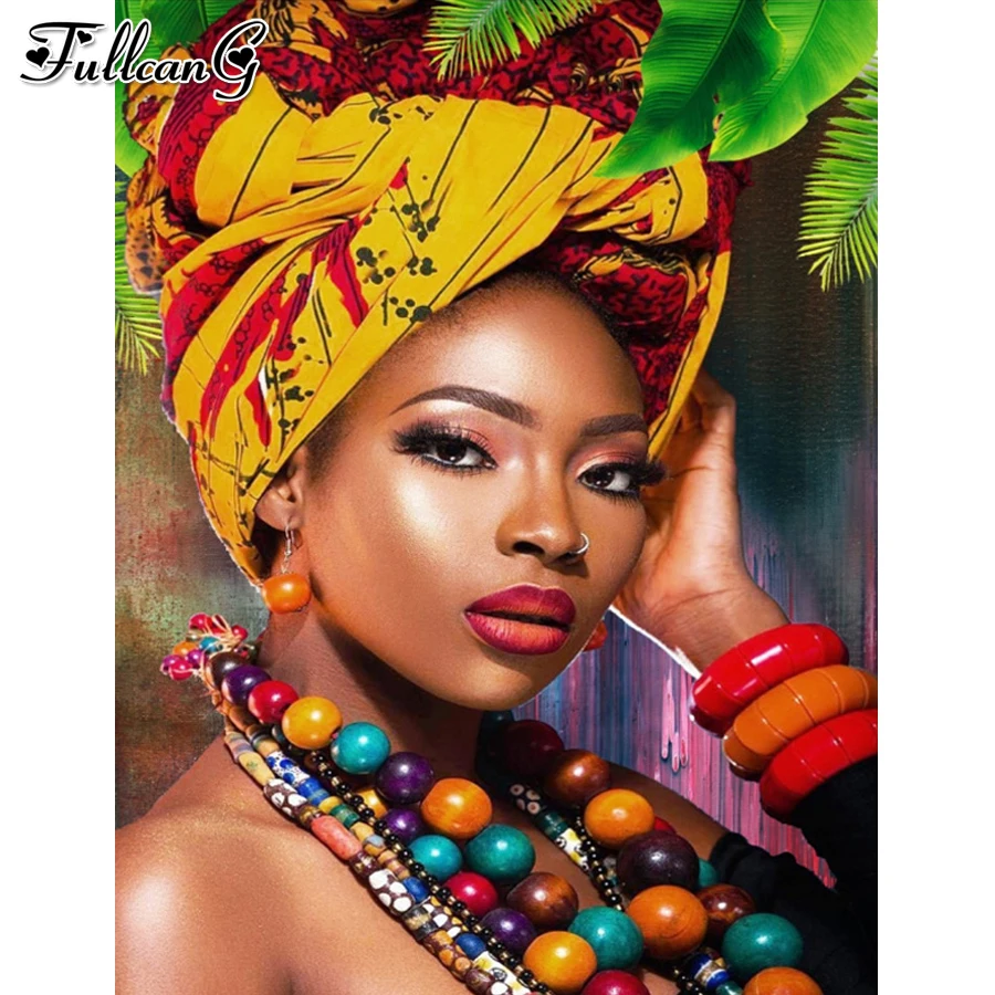 African woman 5D DIY diamond painting cross stitch full diamond embroidery girl mosaic art home decor kerchief needlework JX3016
African woman 5D DIY diamond painting cross stitch full diamond embroidery girl mosaic art home decor kerchief needlework JX3016