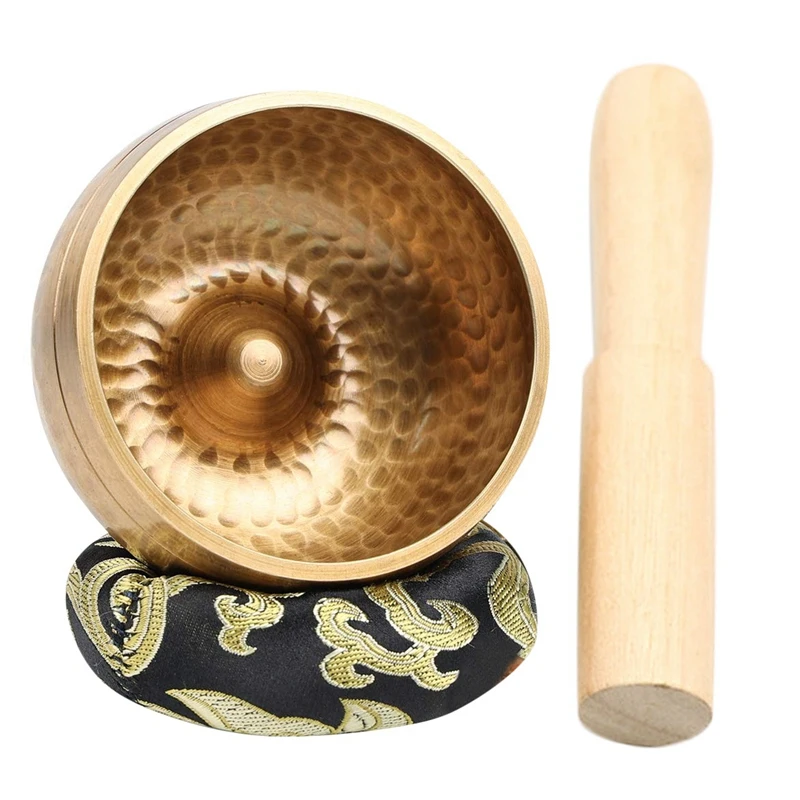 New Tibetan Singing Bowl Set With New Dual End Stroker & Cushion Handcrafted For Meditation Yoga Spiritual Healing
New Tibetan Singing Bowl Set With New Dual End Stroker & Cushion Handcrafted For Meditation Yoga Spiritual Healing