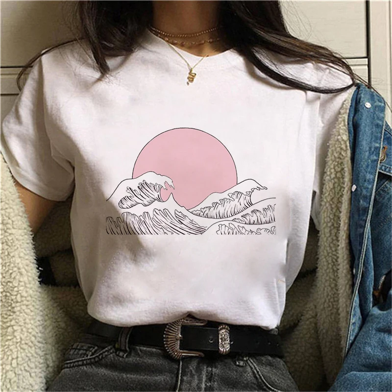 Beautiful Sun Printed T shirt Women 90s Graphic T-shirt Harajuku Tops Tee Cute Short Sleeve Animal Tshirt Female Tshirts 
Beautiful Sun Printed T shirt Women 90s Graphic T-shirt Harajuku Tops Tee Cute Short Sleeve Animal Tshirt Female Tshirts