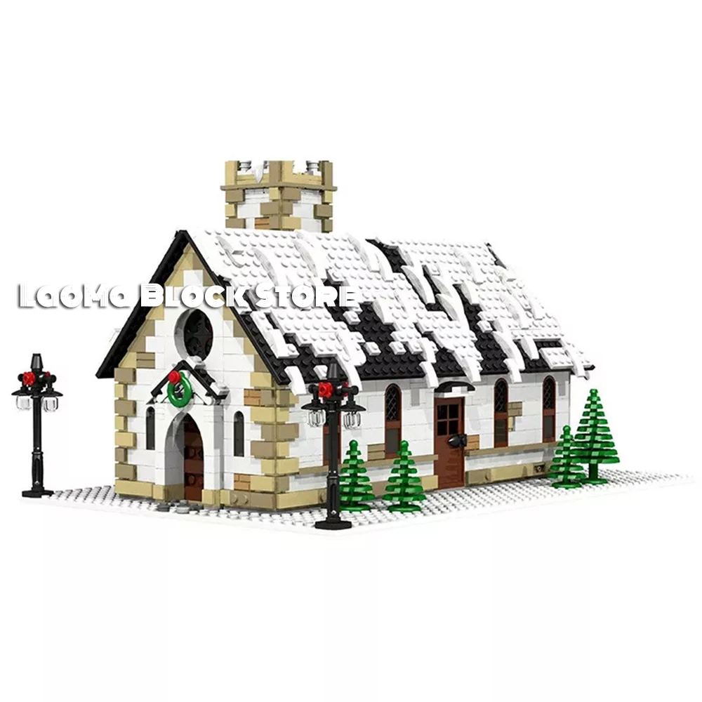 Winter Village Church Building Blocks Bricks Diy Blocks 2212pcs Toys For Children Kids Christmas Gifts MOC-6195
Winter Village Church Building Blocks Bricks Diy Blocks 2212pcs Toys For Children Kids Christmas Gifts MOC-6195