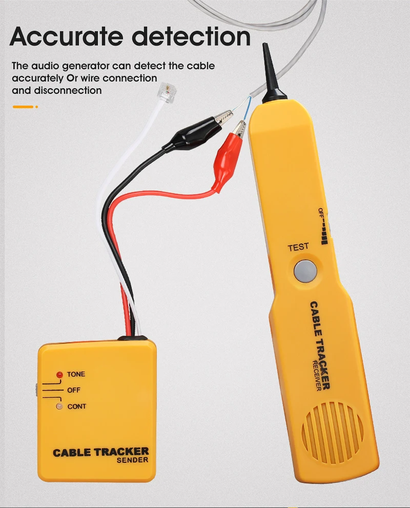 Tracker Diagnose Tone Finder Telephone Wire Cable Tester Toner Tracer inder Detector Networking
Tracker Diagnose Tone Finder Telephone Wire Cable Tester Toner Tracer inder Detector Networking