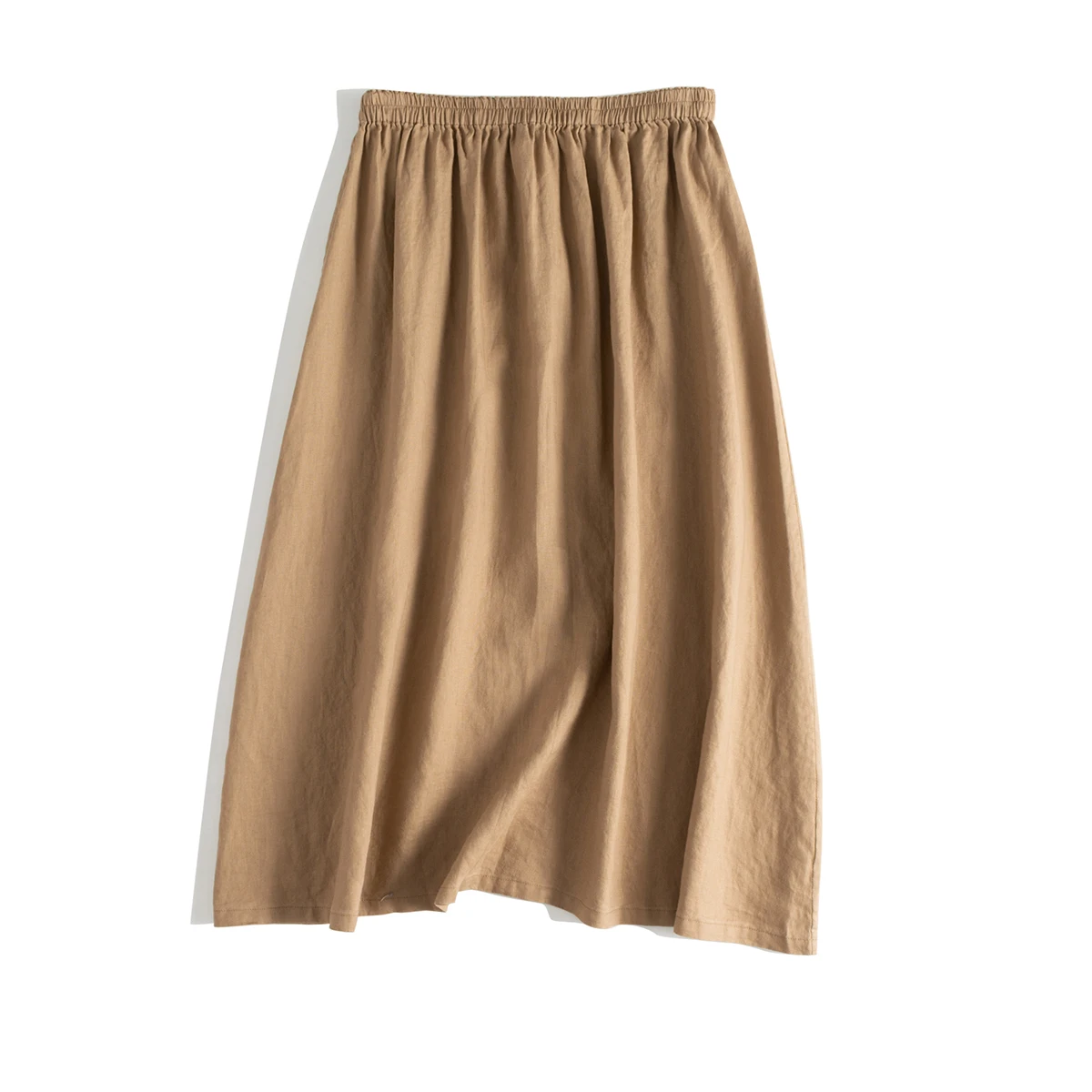 Summer Women Loose Mori Girl Japan Style Comfortable Water Washed Breathable Linen All-match Brief Basic Elastic Waist Skirts
Summer Women Loose Mori Girl Japan Style Comfortable Water Washed Breathable Linen All-match Brief Basic Elastic Waist Skirts
