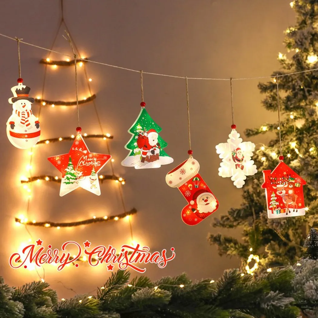 Santa Claus LED Light Merry Christmas Decorations For Home Christmas Tree Hanging Ornaments Garland Xmas Navidad New Year Gifts
Santa Claus LED Light Merry Christmas Decorations For Home Christmas Tree Hanging Ornaments Garland Xmas Navidad New Year Gifts