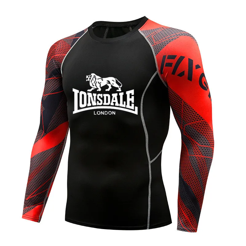 Men's Sports 2021 New LONSDALE Fitness Clothing Quick-Drying Moisture Wicking Fitness Outdoor Running Flower Tights Sports Top
Men's Sports 2021 New LONSDALE Fitness Clothing Quick-Drying Moisture Wicking Fitness Outdoor Running Flower Tights Sports Top