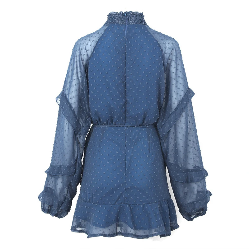 High Waist Dress Women Long Mesh Sleeve O Neck Bodycon A Line Ruffles Dress Spring Office Working Club Party Female Vestidos
High Waist Dress Women Long Mesh Sleeve O Neck Bodycon A Line Ruffles Dress Spring Office Working Club Party Female Vestidos