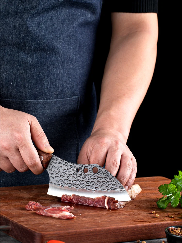 Japanese High Carbon Steel Butcher Knife Forging Knife Handmade Chef Sliced Kitchen Knife Sharp Cleaver
Japanese High Carbon Steel Butcher Knife Forging Knife Handmade Chef Sliced Kitchen Knife Sharp Cleaver
