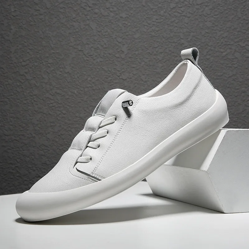 New Genuine Leather Shoes Men Sneakers Casual Male Footwear Fashion Brand White Shoes Mens Cow Leather White Sneakers
New Genuine Leather Shoes Men Sneakers Casual Male Footwear Fashion Brand White Shoes Mens Cow Leather White Sneakers
