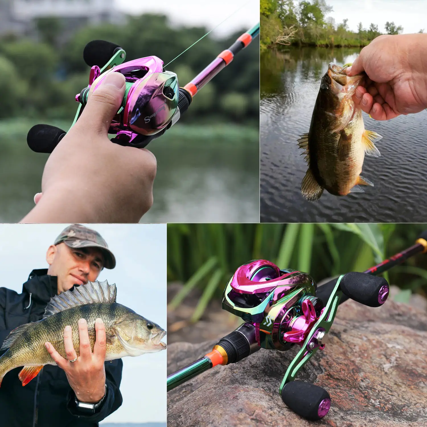 Sougayilang Baitcasting Reel 6.3:1 Gear Ratio with 2 Style Handle Fishing Reel Magnetic Braking System 8KG Max Drag Fishing Reel
Sougayilang Baitcasting Reel 6.3:1 Gear Ratio with 2 Style Handle Fishing Reel Magnetic Braking System 8KG Max Drag Fishing Reel
