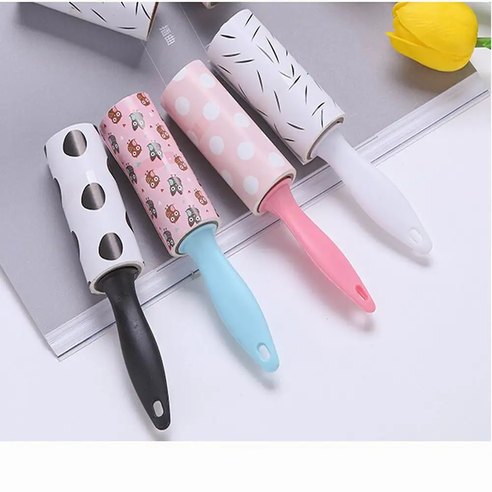 Reusable easy to peel sticky plush roller set 30 sheets to remove pet hair dirt clothes car seat dust fluff home utility tool
Reusable easy to peel sticky plush roller set 30 sheets to remove pet hair dirt clothes car seat dust fluff home utility tool