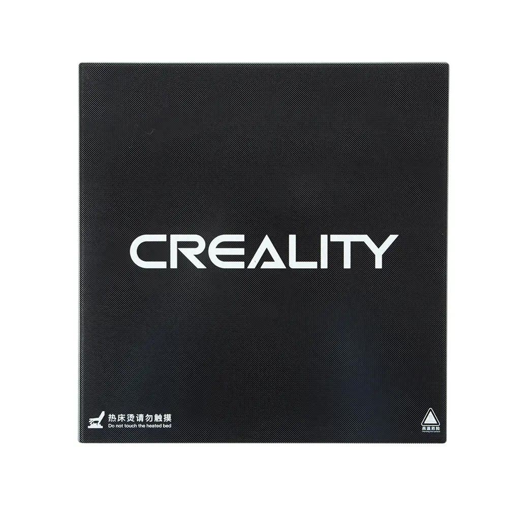 

Creality 3D Ultrabase 510*510*4mm Carbon Silicon Glass Plate Platform Heated Bed Build Surface for CR-10 S5 MK3 Hotbed Printer