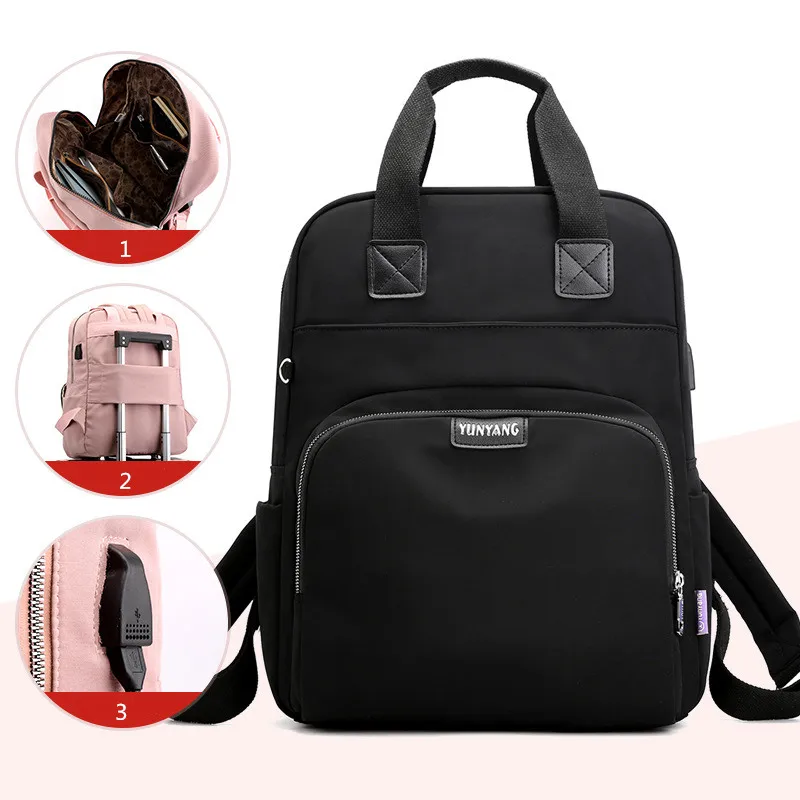 Multi-function Travel Backpacks School Bag Laptop Usb Backpack Waterproof Zipper Large Capacity Daypacks Women Female Back Packs
Multi-function Travel Backpacks School Bag Laptop Usb Backpack Waterproof Zipper Large Capacity Daypacks Women Female Back Packs