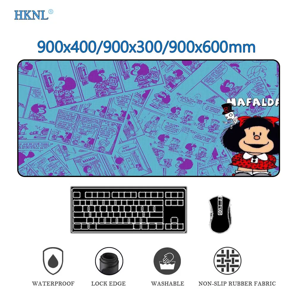 Mouse pad xxl anime mafalda mouse mats mausepad desk pad large format mouse pad slipmat 900x400 carpet secretary Rubberized mat
Mouse pad xxl anime mafalda mouse mats mausepad desk pad large format mouse pad slipmat 900x400 carpet secretary Rubberized mat