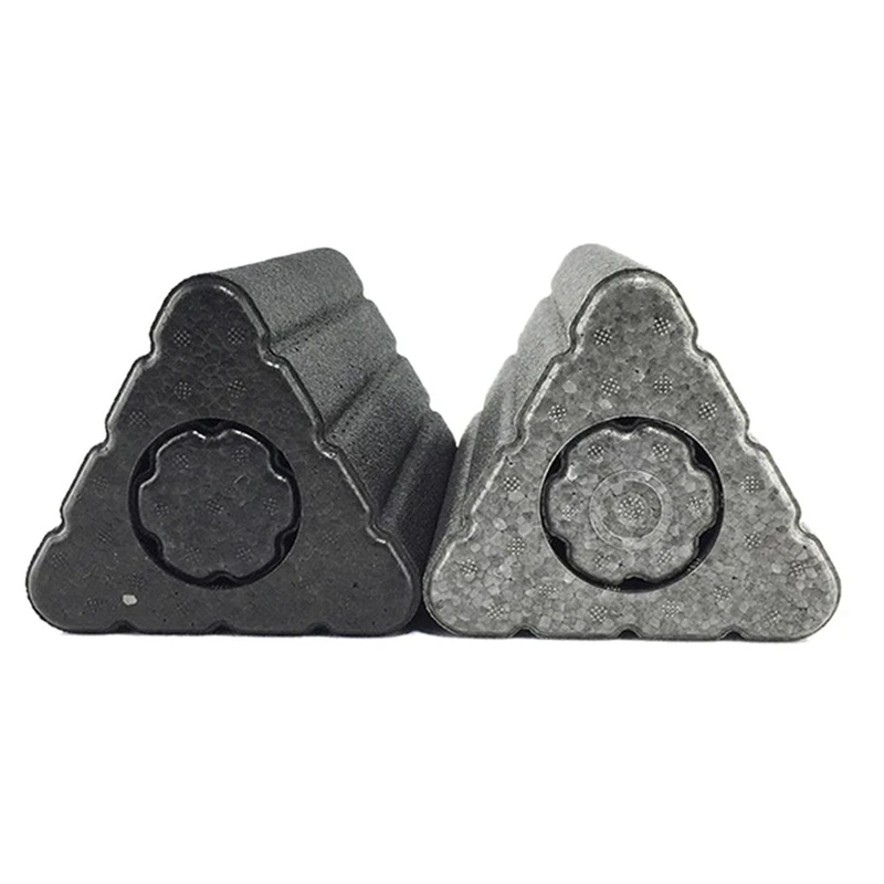 2 In 1 Fitness Yoga Blocks Muscle Roller Stick Triangular Pilates Foam Back Gym Column | Бытовая техника