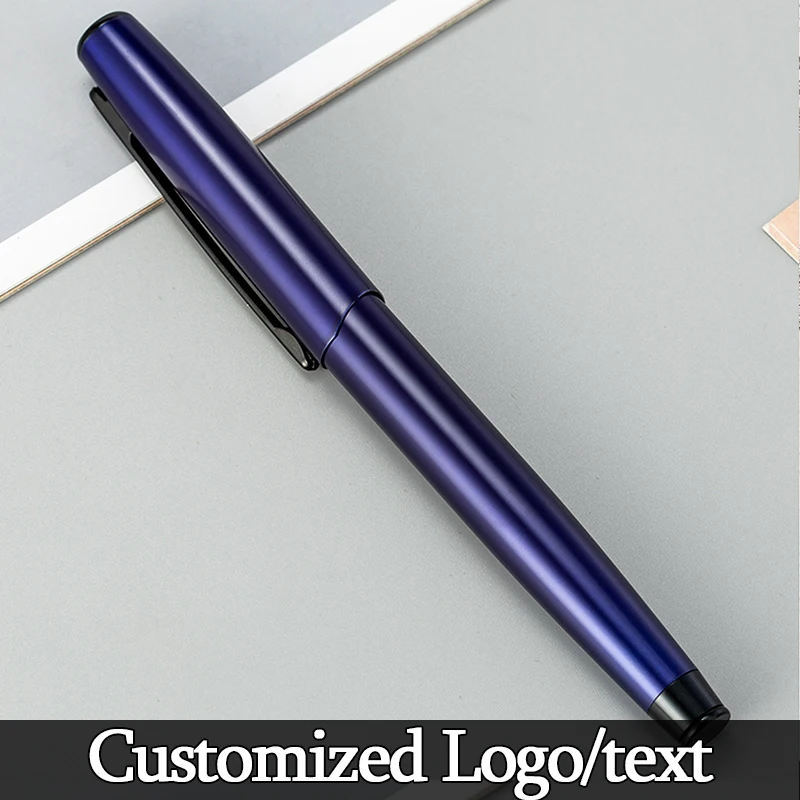 Brand Luxury Metal Ballpoint Pens 0.5mm Refill Black Red Blue School Office Business Writing Stationery Customized gift
Brand Luxury Metal Ballpoint Pens 0.5mm Refill Black Red Blue School Office Business Writing Stationery Customized gift