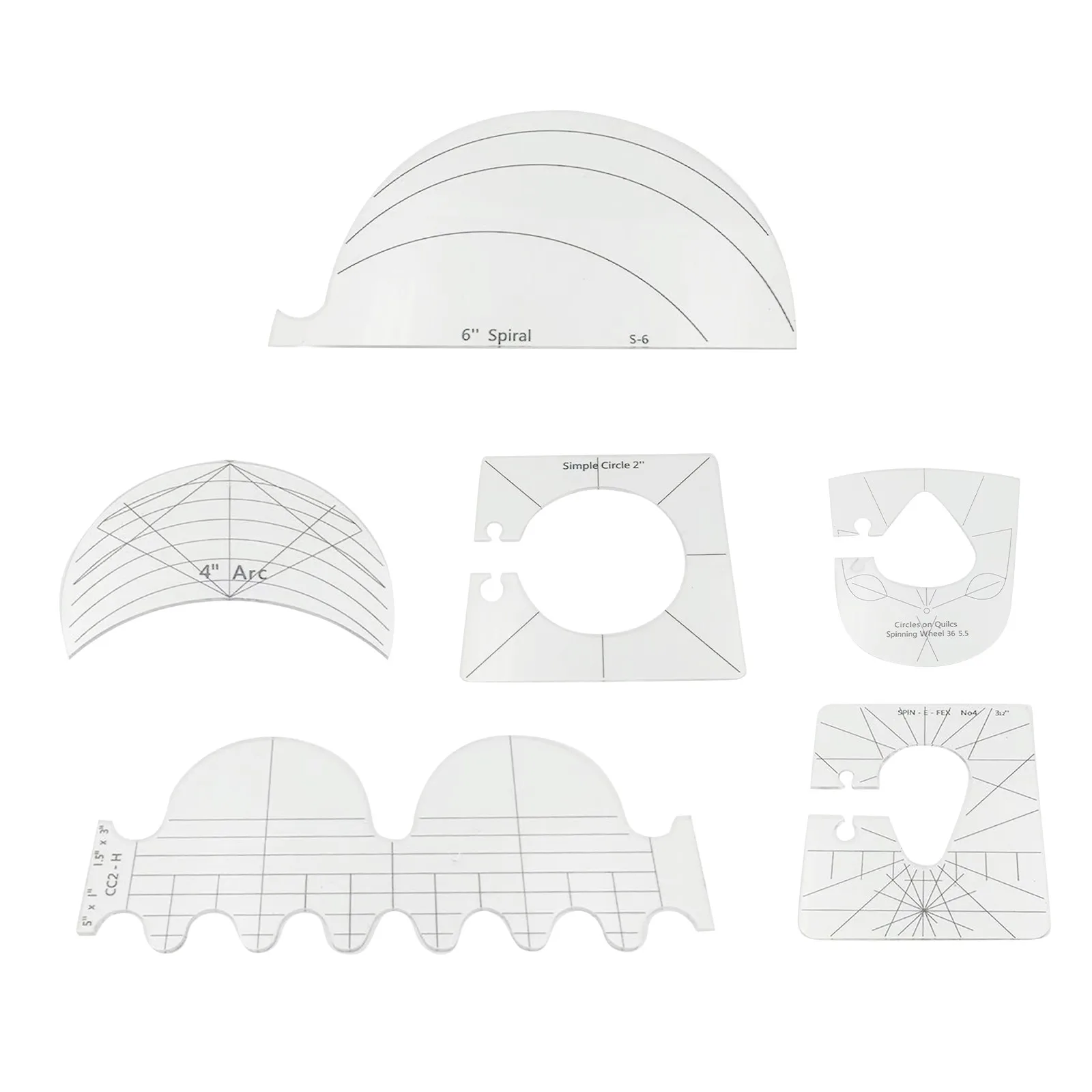 6pc DIY Patchwork Tool Template Multifunctional Diy Patchwork Maker Kit For Sewing Lovers for household sewing tools
6pc DIY Patchwork Tool Template Multifunctional Diy Patchwork Maker Kit For Sewing Lovers for household sewing tools