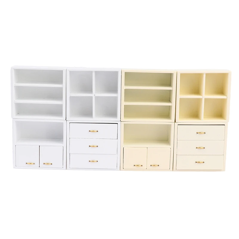 1PC Dollhouse Miniature Simulation Furniture Shelving Bookcase Combined Cabinet Display Cabine Model For Dollhouse Decoration
1PC Dollhouse Miniature Simulation Furniture Shelving Bookcase Combined Cabinet Display Cabine Model For Dollhouse Decoration