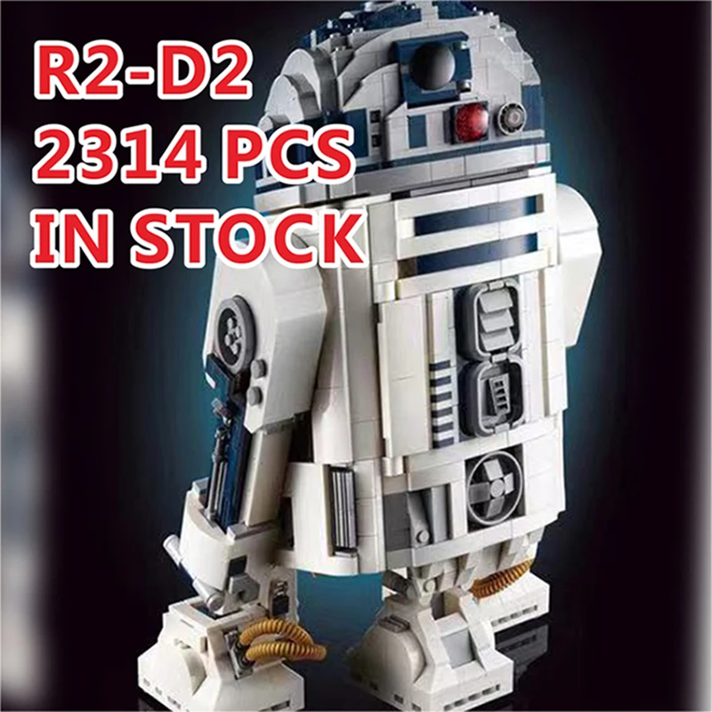 IN STOCK Star W Series R2-d2 Robot 05043 DIY Educational Building Blocks Bricks Toys 2314 PCS Birthday Christmas Gifts 62001
IN STOCK Star W Series R2-d2 Robot 05043 DIY Educational Building Blocks Bricks Toys 2314 PCS Birthday Christmas Gifts 62001