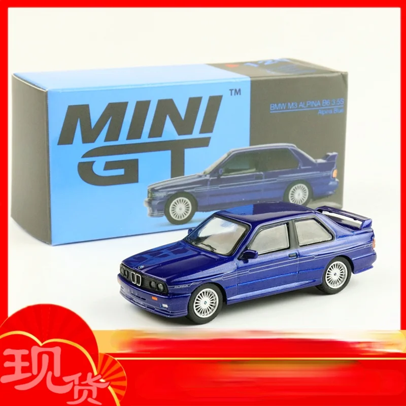 MINIGT MGT 1:64 BMW M3 E30 ALPINA B6 3.5S Collection of die-casting simulation alloy model car toys
MINIGT MGT 1:64 BMW M3 E30 ALPINA B6 3.5S Collection of die-casting simulation alloy model car toys