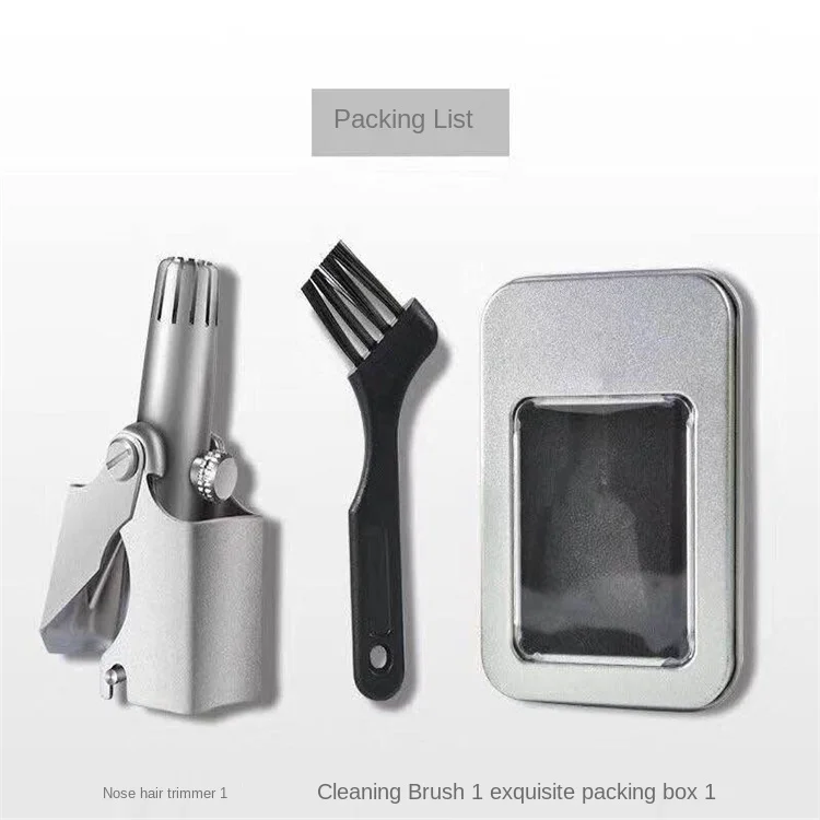 Washable Manual Nose Hair Trimmer Stainless Steel Nasal Ear Hair Shaver Cutter Nariz Nasal Shaver Washable
Washable Manual Nose Hair Trimmer Stainless Steel Nasal Ear Hair Shaver Cutter Nariz Nasal Shaver Washable
