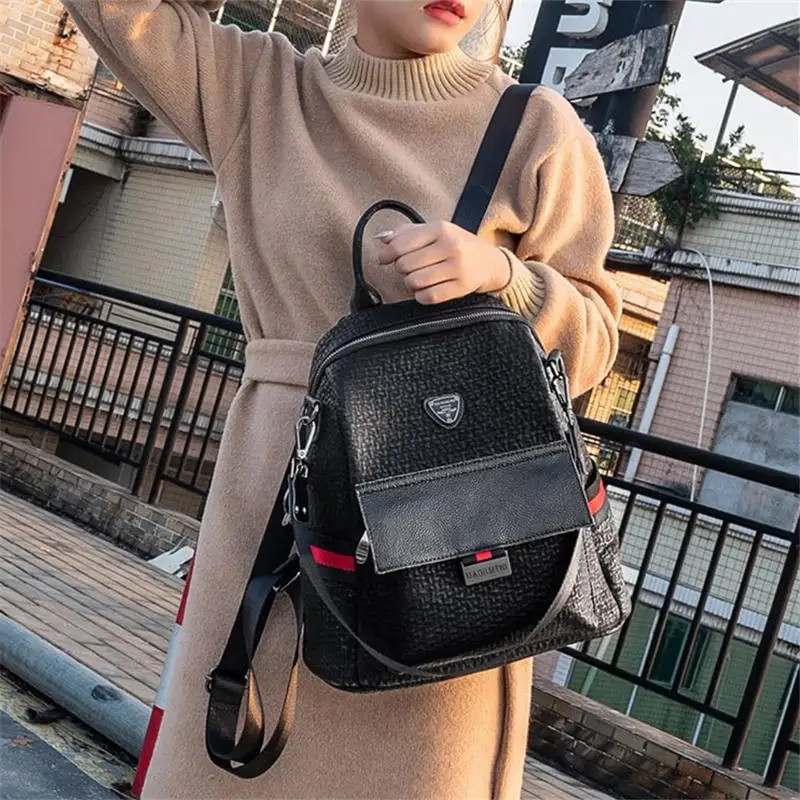 2020 Новый Модный женский рюкзак высокого качества Молодежный кожаный Mochila | Багаж
