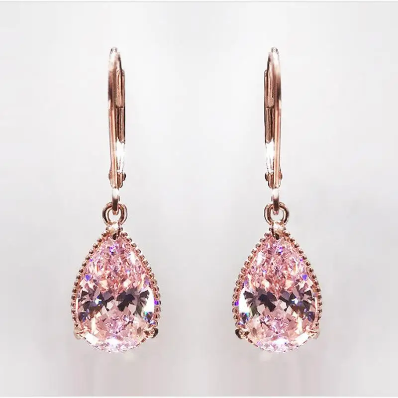 14K Rose Gold Pink Diamond Earring for Women Fashion Pink Topaz Gemstone Bizuteria 14K Gold Garnet Drop Earring Orecchini Girls
14K Rose Gold Pink Diamond Earring for Women Fashion Pink Topaz Gemstone Bizuteria 14K Gold Garnet Drop Earring Orecchini Girls