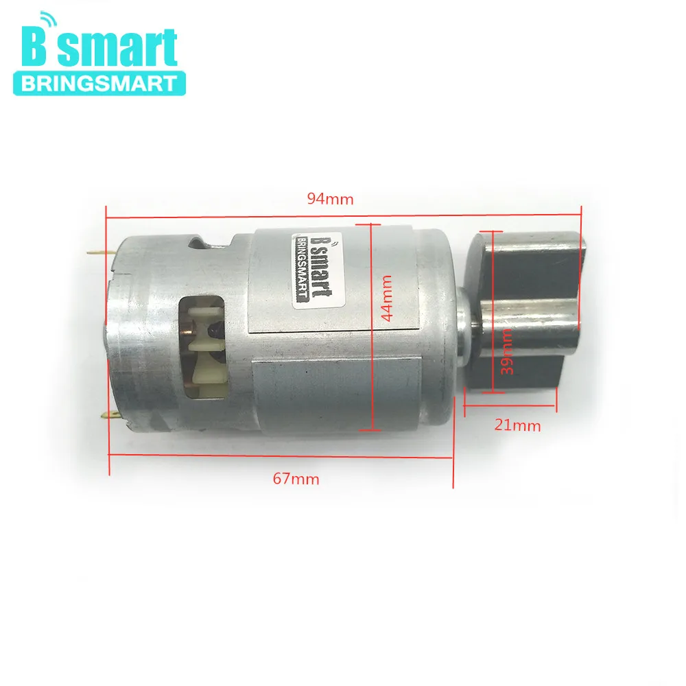 Bringsmart 12V 24V высокоскоростной двигатель с высоким крутящим моментом вибромотор