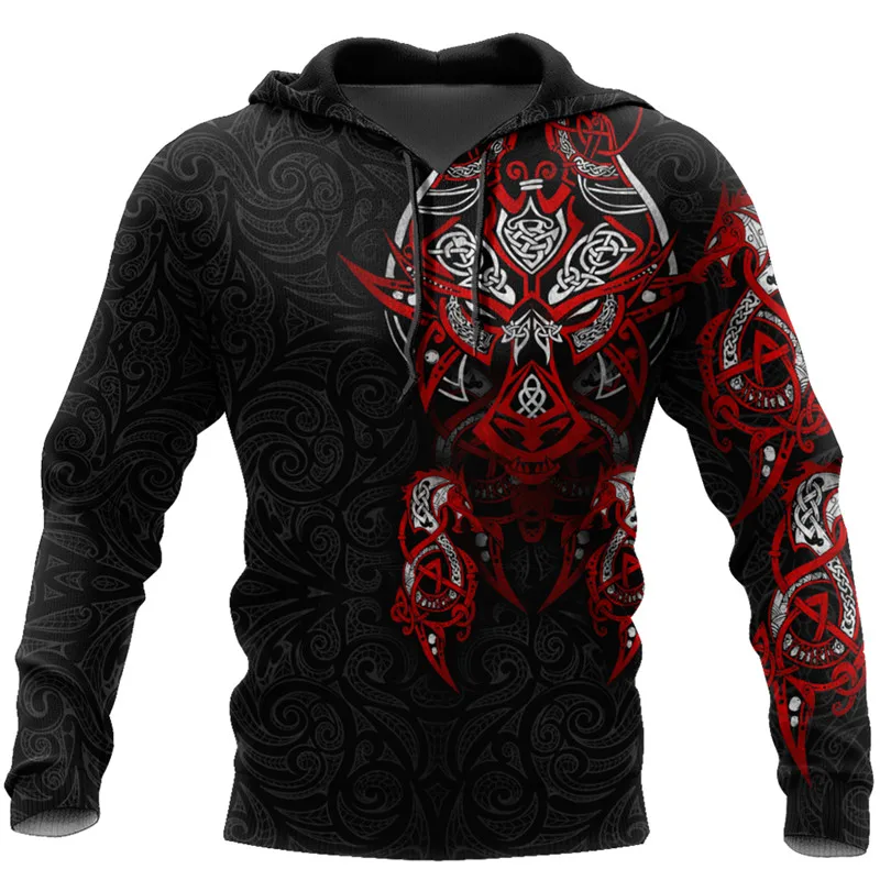 New Fashion Men's Hoodie Viking Tattoo 3D Printing Harajuku Sweatshirt Unisex Casual Zipper Hoodie Street Comfortable Sweater
New Fashion Men's Hoodie Viking Tattoo 3D Printing Harajuku Sweatshirt Unisex Casual Zipper Hoodie Street Comfortable Sweater
