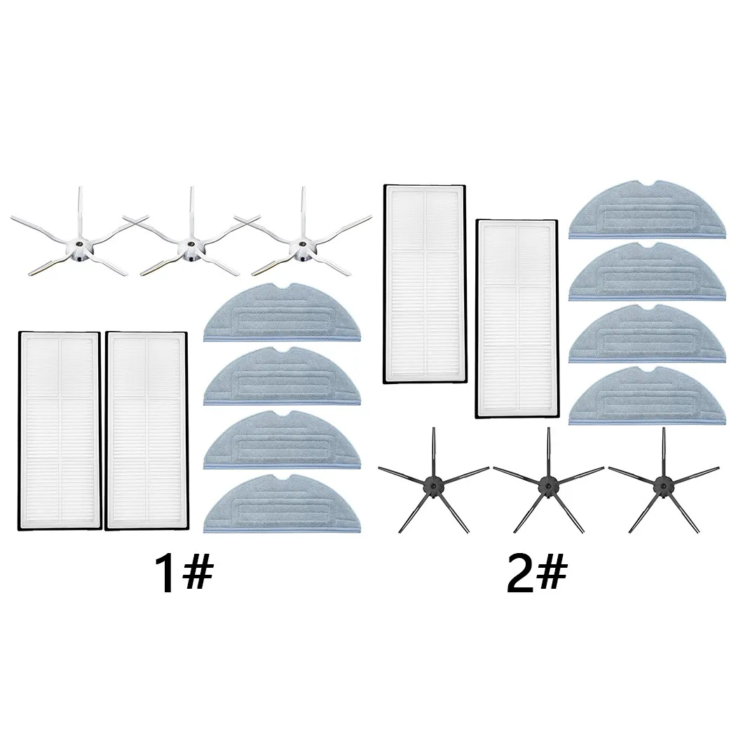 3*Filters 3*6-Arm Brushes 4*Mopping Cloths For T7 T7S T7PLUS T7SPLUS S7MAX Robot Vacuum Cleaner Side Brush Mop Cloth Filter
3*Filters 3*6-Arm Brushes 4*Mopping Cloths For T7 T7S T7PLUS T7SPLUS S7MAX Robot Vacuum Cleaner Side Brush Mop Cloth Filter