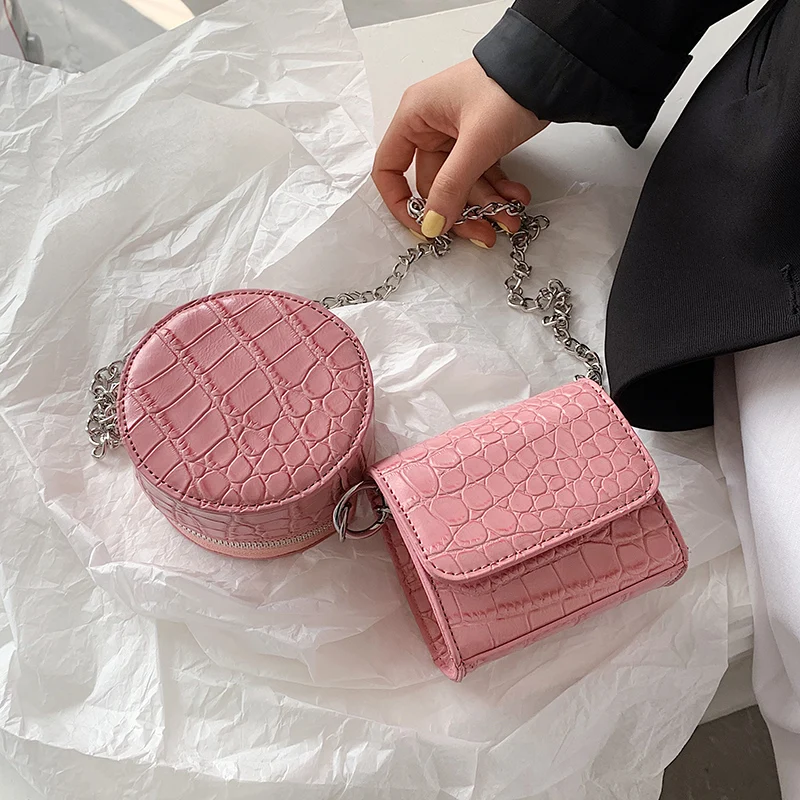 Миниатюрная круглая сумка через плечо с узором под камень и клапаном, новинка 2021, качественная женская дизайнерская сумка из искусственной ... 
Миниатюрная круглая сумка через плечо с узором под камень и клапаном, новинка 2021, качественная женская дизайнерская сумка из искусственной ...