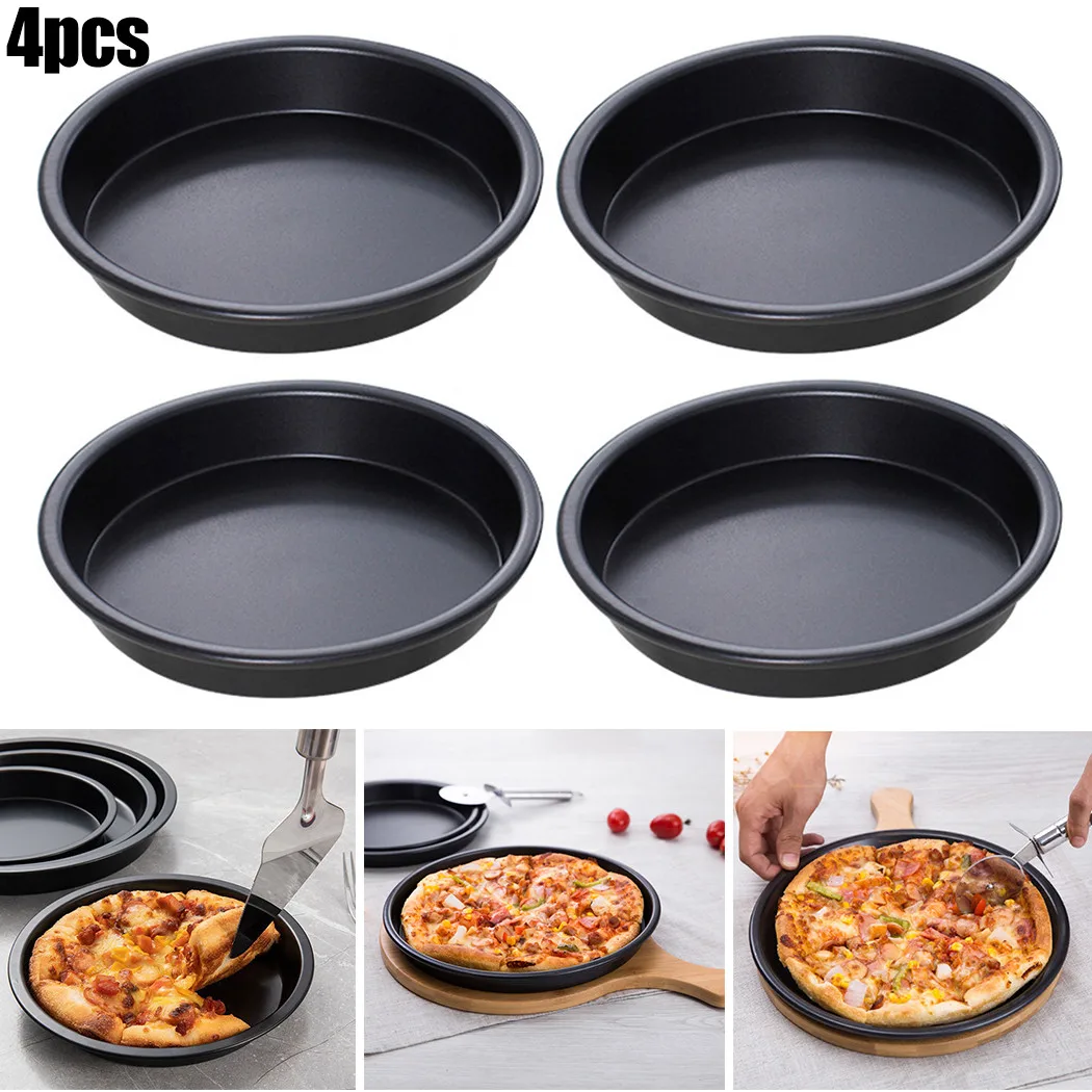 5In 4pcs Non-Stick Cake Pan Tin With Fixed Base For Christmas Party Cake Baking 12.5*14*2.5 Cm Aluminum Alloy Kitchen Bakeware
5In 4pcs Non-Stick Cake Pan Tin With Fixed Base For Christmas Party Cake Baking 12.5*14*2.5 Cm Aluminum Alloy Kitchen Bakeware