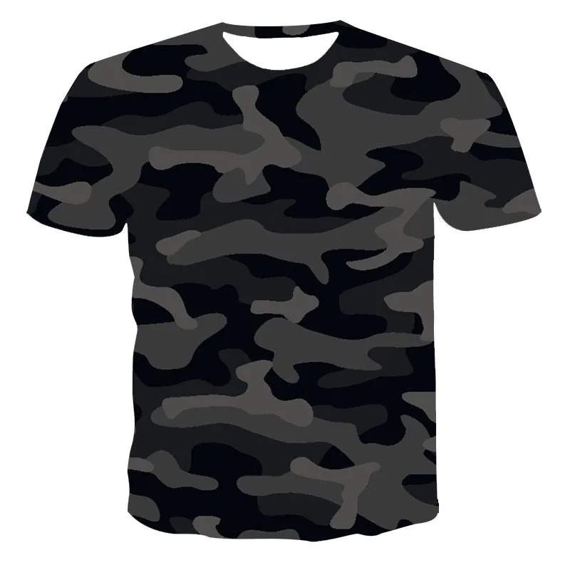 2020 3D Summer Camouflage Style Camouflage T-shirt Army Green Round Neck Camouflage Men Casual Summer Tee Short Sleeve Tops
2020 3D Summer Camouflage Style Camouflage T-shirt Army Green Round Neck Camouflage Men Casual Summer Tee Short Sleeve Tops