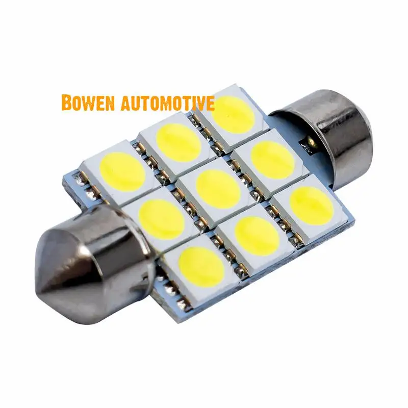 LD 2X двойной заостренный 41 мм 9smd-5050 лампа для чтения на крышу лампа для номерного знака Лампа для багажника
LD 2X двойной заостренный 41 мм 9smd-5050 лампа для чтения на крышу лампа для номерного знака Лампа для багажника