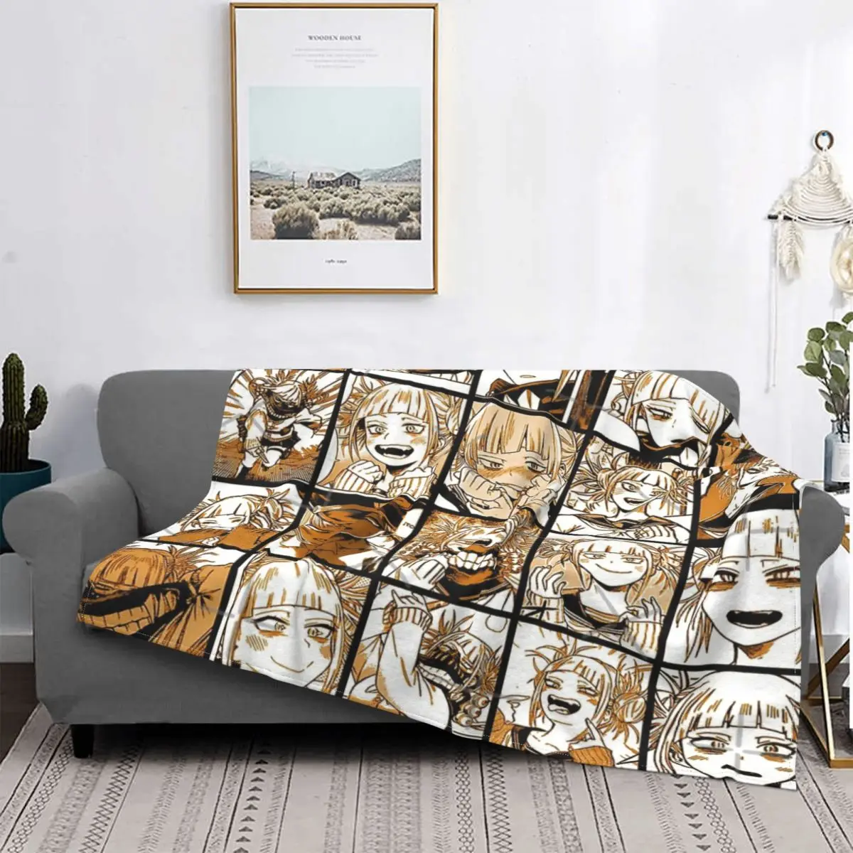 Himiko-colcha de algodón con estampado de Toga, manta con estampado de cuadros de muselina, con capucha, para cama
Himiko-colcha de algodón con estampado de Toga, manta con estampado de cuadros de muselina, con capucha, para cama