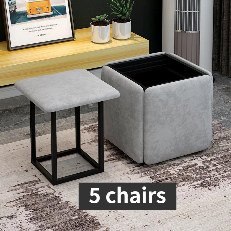 Five In One Multifunctional Square Stool Home Living Room Storage Low Stool Folding Magic Cube Combination Stool Accent Chair
Five In One Multifunctional Square Stool Home Living Room Storage Low Stool Folding Magic Cube Combination Stool Accent Chair