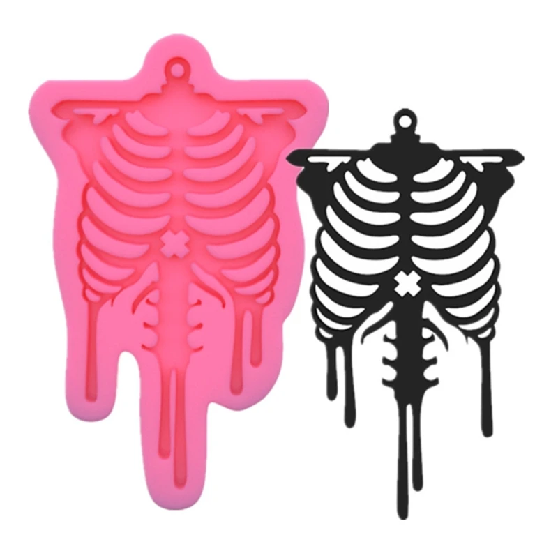 Keychain Epoxy Resin Mold Skull Pendant Silicone Mould DIY Crafts Jewelry Necklace Casting Tools
Keychain Epoxy Resin Mold Skull Pendant Silicone Mould DIY Crafts Jewelry Necklace Casting Tools