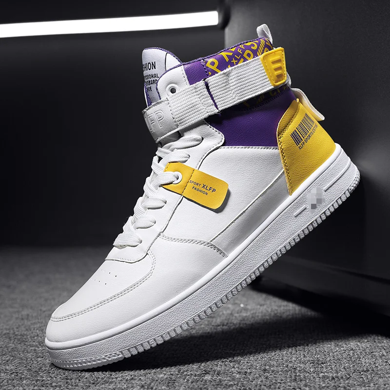 Brand Men's Basketball Shoes Running Sneakers Anti-skid High-top Couple Breathable Men Skateboard Shoes Platform Sneaker Male
Brand Men's Basketball Shoes Running Sneakers Anti-skid High-top Couple Breathable Men Skateboard Shoes Platform Sneaker Male