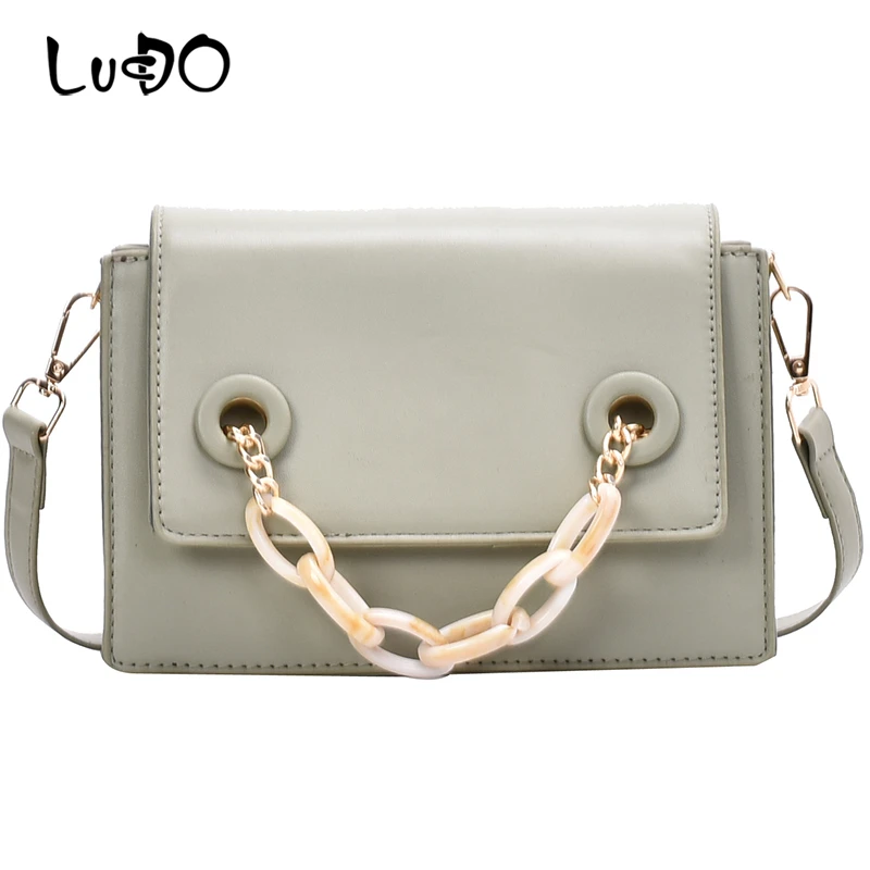 Luxury Acrylic Chain Handbag Designer Fashion Shoulder Messenger Bag Small PU Leather Crossbody Bags for Women 2020 
Luxury Acrylic Chain Handbag Designer Fashion Shoulder Messenger Bag Small PU Leather Crossbody Bags for Women 2020