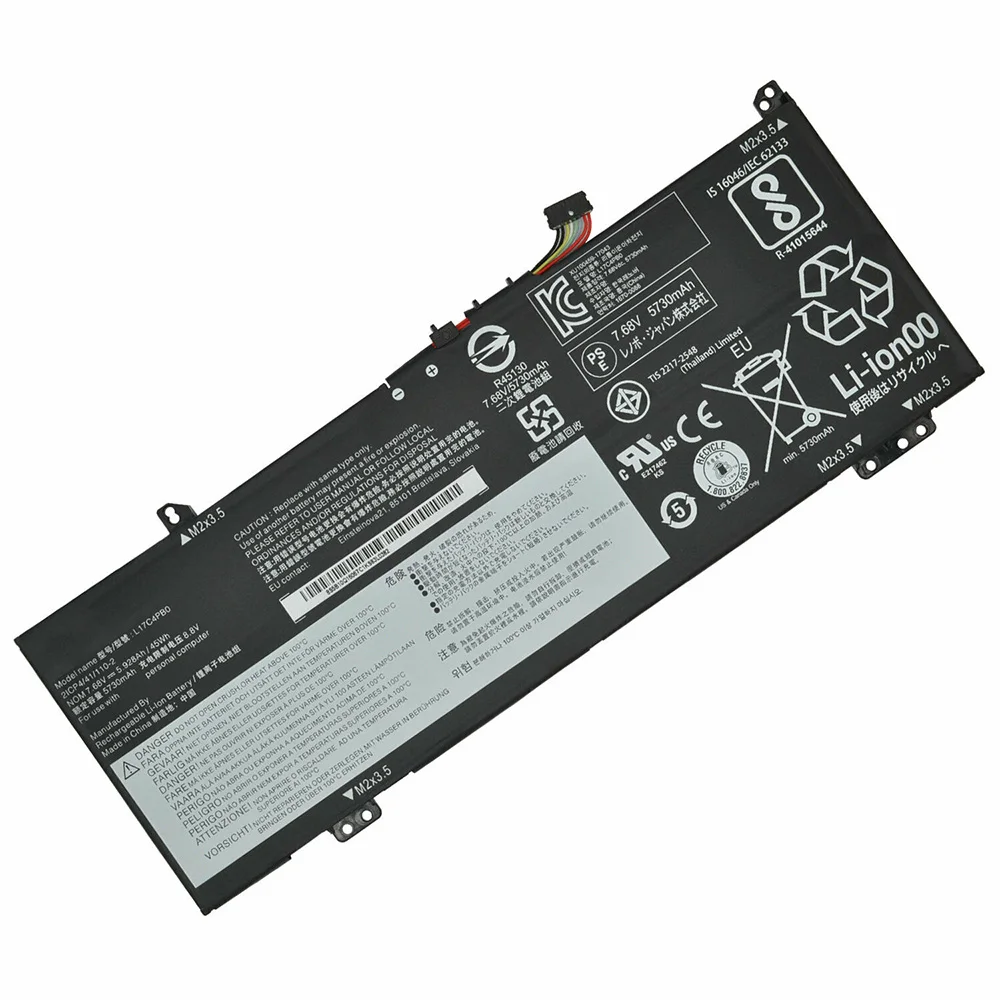 Original Battery L17C4PB0 For Lenovo Ideapad 530S-14IKB 530S-15IKB Yoga 530 Flex 6-14
Original Battery L17C4PB0 For Lenovo Ideapad 530S-14IKB 530S-15IKB Yoga 530 Flex 6-14