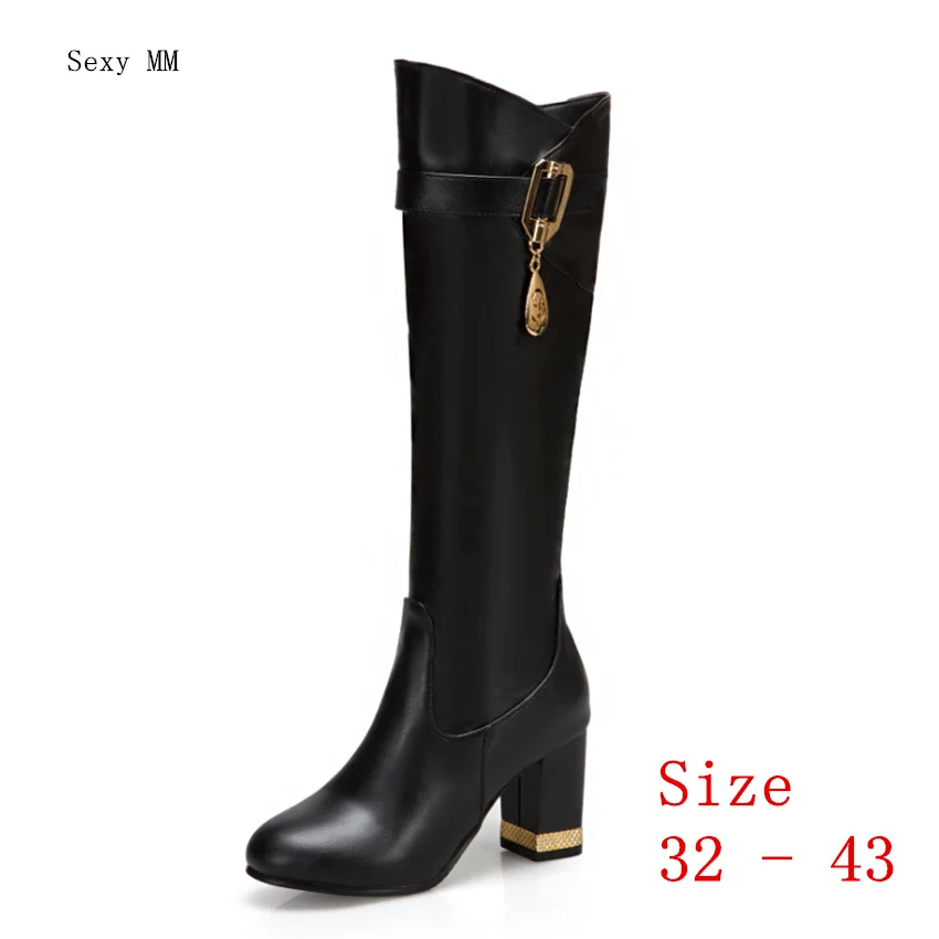 Spring Autumn Women Knee High Boots High Heel Shoes Woman Thigh High Boots Small Plus Size 32 33 - 41 42 43
Spring Autumn Women Knee High Boots High Heel Shoes Woman Thigh High Boots Small Plus Size 32 33 - 41 42 43