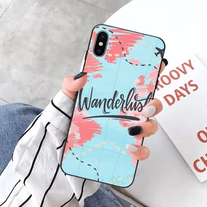 World Map Travel lanscape Phone Case for iPhone 11 12 mini pro XS MAX 8 7 6 6S Plus X 5S SE 2020 XR luxury cover coque
World Map Travel lanscape Phone Case for iPhone 11 12 mini pro XS MAX 8 7 6 6S Plus X 5S SE 2020 XR luxury cover coque