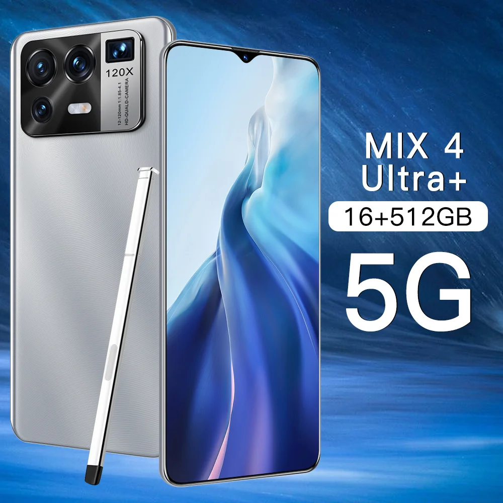 Оригинальный смартфон MIX 4 Ultra, 2021 дюйма, 16 ГБ + 6,7 ГБ, 512 мАч, полноэкранный, 32 + 50 Мп, разблокированный внешний вид, Android
Оригинальный смартфон MIX 4 Ultra, 2021 дюйма, 16 ГБ + 6,7 ГБ, 512 мАч, полноэкранный, 32 + 50 Мп, разблокированный внешний вид, Android