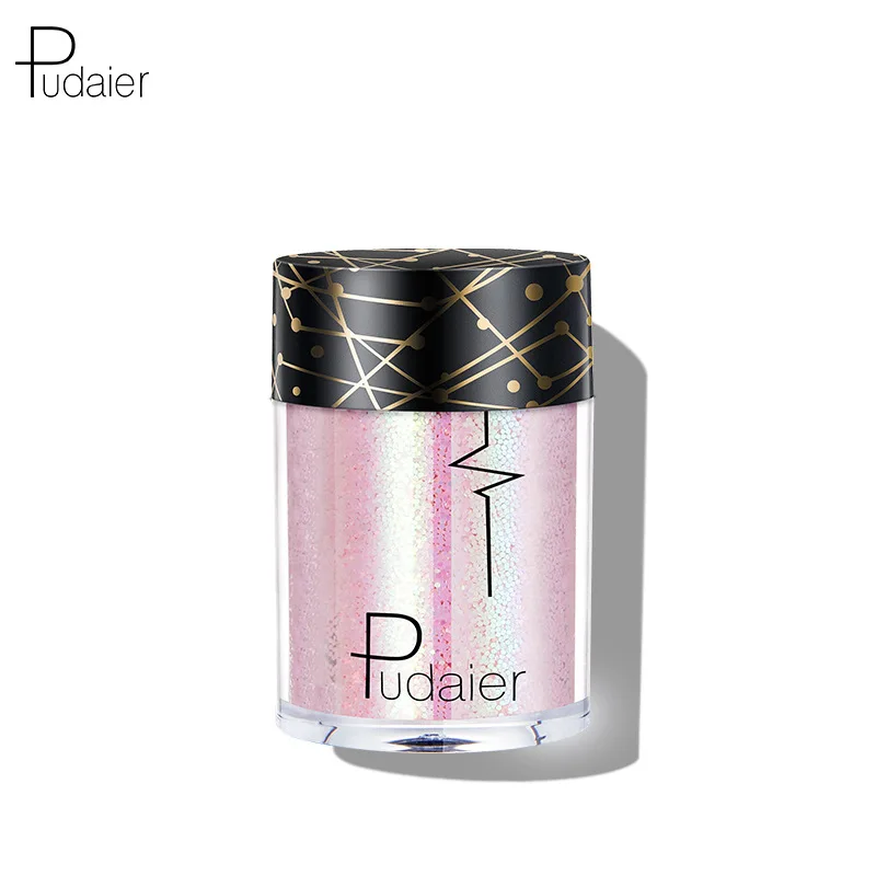 

Pudaier36 Color Glitter Monochrome Eye Shadow Flash Ing Glow Diamond Shining Star EyeShadow Makeup Goods Cosmetic Gift for Women