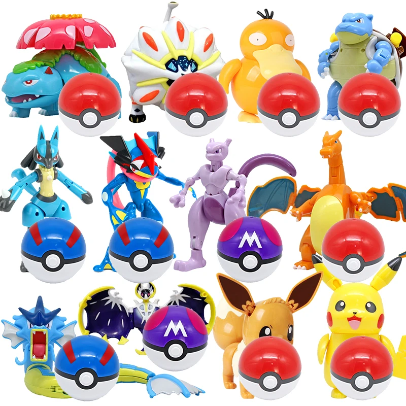 Pokemon Pokeball фигурка Карманный Монстр деформация Пикачу Psyduck Eevee Lunala Solgaleo Mewtwo куклы игрушки для детей
Pokemon Pokeball фигурка Карманный Монстр деформация Пикачу Psyduck Eevee Lunala Solgaleo Mewtwo куклы игрушки для детей