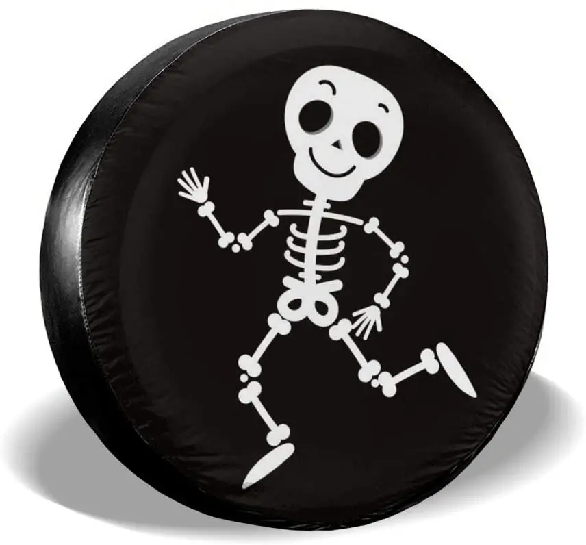 Skull Man tire Cover Bone Print car Accessories Spare tire Cover Polyester dustproof and Waterproof tire Wheel Cover for
Skull Man tire Cover Bone Print car Accessories Spare tire Cover Polyester dustproof and Waterproof tire Wheel Cover for